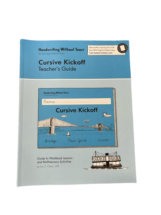 Teacher's Guide - Cursive Kickoff 2nd Grade - Handwriting Without Tears Programme
