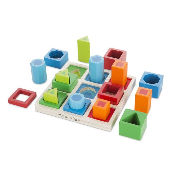Shape Sequence Sorting Set (18 Pieces)
