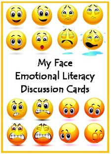 My Face Emotional Literacy Discussion Cards