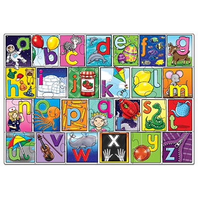 Big Alphabet Jigsaw Puzzle (26 Pieces)