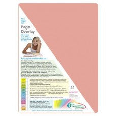 Page Reading Overlay - Pink