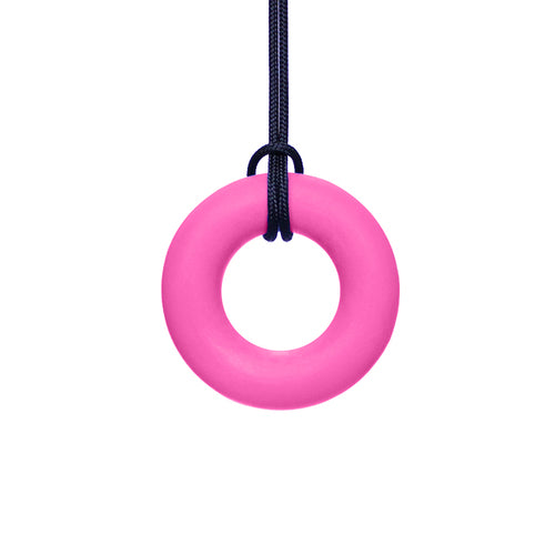 ARK's Chewable Ring Necklace - XT (Pink) oral motor chew product