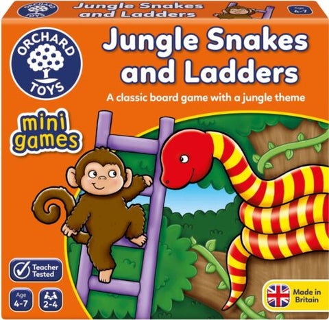 The Jungle Snakes + Ladders Mini Game