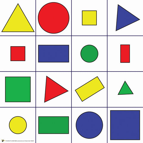 Shapes Mat for Bee-Bot (2D)