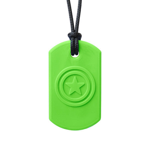 Ark's Super Star Chew Necklace - XT (Lime Green)