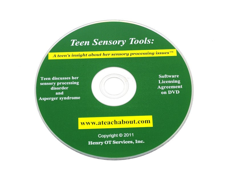 Teen Sensory Tools DVD