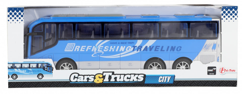 Cars & Trucks - Blue Travel Bus