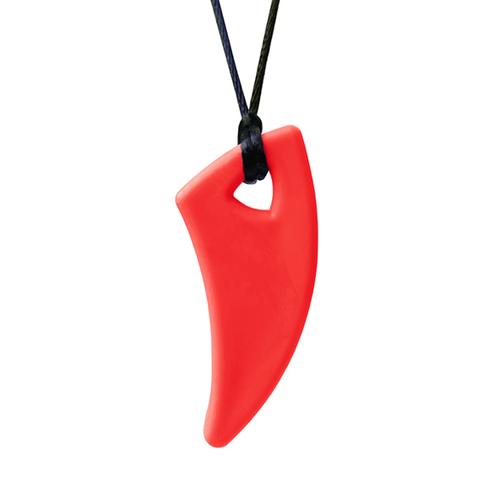 Ark's Sabre Tooth Necklace - Soft (Red)