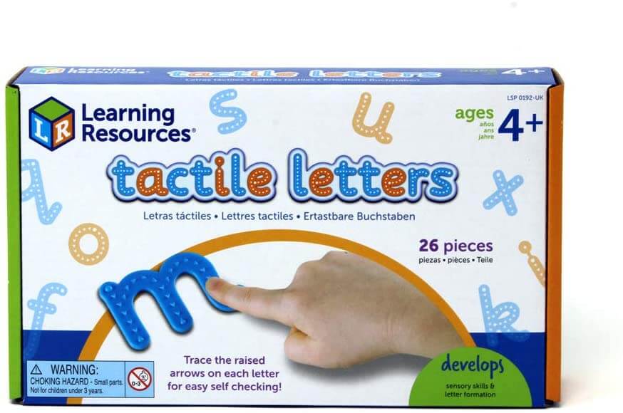 Tactile Lettering Tactile Letters — Thinking Toys