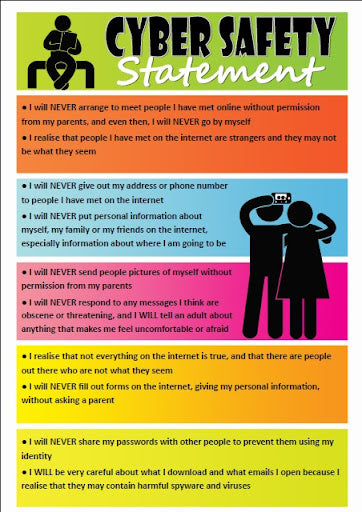 Cyber Safety Statement Posters - Pack of 5 — Thinking Toys